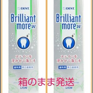  ブリリアントモア ダブル シトラスミント 90g×2本