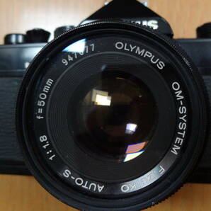 【動作未確認】OLYMPUS OM-1 Black F.ZUIKO AUTO-s 50mm f/1.8 + OLYMPUS OM10 Silver 2台 計３台セットの画像5