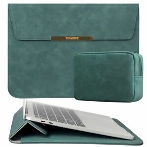 Macbook Pro/Macbook Air ケース 13 インチ 薄型 耐衝撃 撥水 磁石設計 収納袋付き Macbook Air/Pro 13~14インチ 対応の画像1