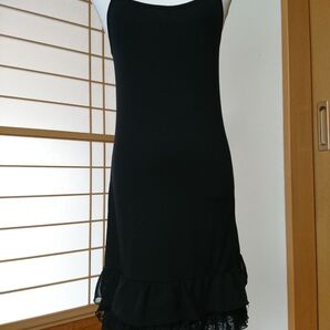 黒 ペチワンピース