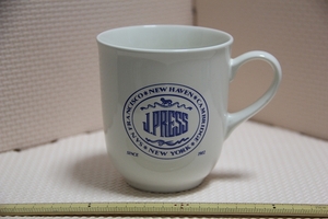 陶器製 J.PRESS ロゴ マーク カップ 1902 検索 Jプレス VAN 非売品 グッズ ノベルティ