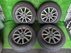 カローラフィールダー等に MANARAY SPORT 15x6 4穴 YOKOHAMA PRACTIVA 195/65R15 2023年製 売切!!