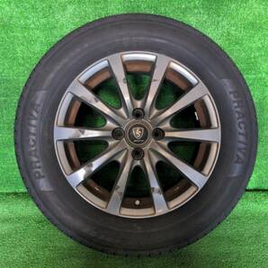 カローラフィールダー等に MANARAY SPORT 15x6 4穴 YOKOHAMA PRACTIVA 195/65R15 2023年製 売切!!の画像3