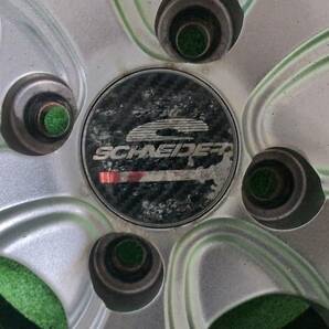 A-TECH SCHNEIDER 14x4.5 PCD100 4穴 ホイールのみ 売切!!の画像4