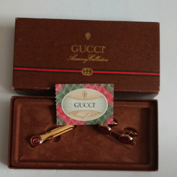 GUCCI オールドグッチ ネクタイピン カフス