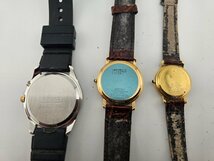 ★ BP ★　１円　SEIKO　セイコー　AT　QZ　手巻き　ソーラー　メンズ　レディース　腕時計　11本セット　まとめ　【時計】【中古】_画像3