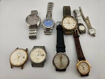 ★ BP ★　１円　SEIKO　セイコー　AT　QZ　手巻き　ソーラー　メンズ　レディース　腕時計　9本セット　まとめ　【時計】【中古】_画像1