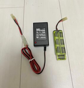 SANYO ニッカド Ni-Cd 8.4v バッテリー 充電器セット