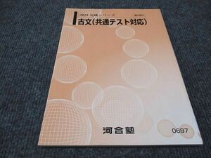 WI96-063 河合塾 古文 共通テスト対応 状態良い 2023 完成シリーズ 09s0B