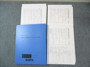 WH19-017 SAPIX/サピックス 語彙力完成プリント SS/正月特訓 冬期講習 テスト全24回分付き 状態良い 2023 28s0D