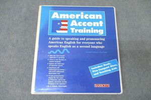 WK26-003 BARRON'S American Accent Training CD5枚付 アン・クック 55M4D