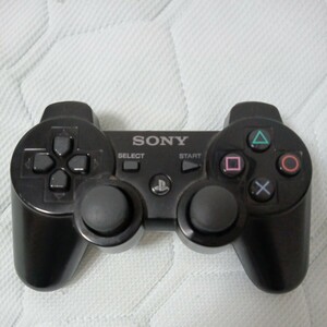 【ジャンク品】PlayStation3用 ワイヤレスコントローラ 純正ゲームパッド デュアルショック3 DUALSHOCK3 黒 SIXAXIS