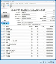 Kingston OM8P0S3256B-A0 256GB SATA SSD フォーマット済み PCパーツ M.2 2280 動作確認済み 240GB 250GB_画像4