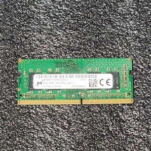 Micron CRUCIAL DDR4-2666MHz 8GB (8GB×1枚キット) MTA8ATF1G64HZ-2G6J1 動作確認済み ノートパソコン用 PCメモリ の画像1