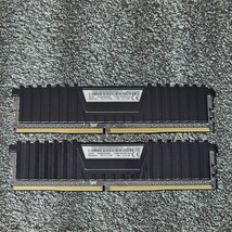 CORSAIR VENGEANCE LPX DDR4-3000MHz 16GB (8GB×2枚キット) CMK16GX4M2B3000C15 動作確認済み デスクトップ用 PCメモリ _画像3