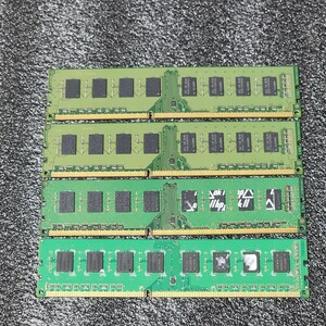 SAMSUNG/NANYA DDR3-1333MHz 16GB (4GB×4枚キット) 動作確認済み デスクトップ用 PCメモリ 