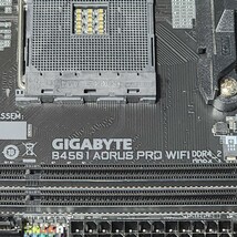 GIGABYTE B450I AORUS PRO WIFI IOパネル付属 Socket AM4 Mini-ITXマザーボード RYZEN5000シリーズ対応 最新Bios 動作確認済 PCパーツ_画像4
