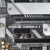 ASUS PRIME X299-A II IOパネル一体型 LGA2066 ATXマザーボード 最新Bios 動作確認済 PCパーツ_画像2
