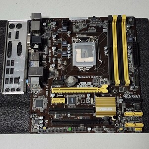 ASUS B85M-E IOパネル付属 LGA1150 MicroATXマザーボード 第4世代CPU対応 最新Bios 動作確認済 PCパーツ (2)