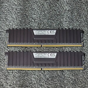 CORSAIR VENGEANCE LPX DDR4-2666MHz 16GB (8GB×2枚キット) CMK16GX4M2A2666C16 動作確認済み デスクトップ用 PCメモリ の画像2