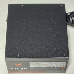 COUGAR ATLAS 750(CGR BA-750) 750W 80PLUS BRONZE認証 ATX電源ユニット 動作確認済み PCパーツの画像5