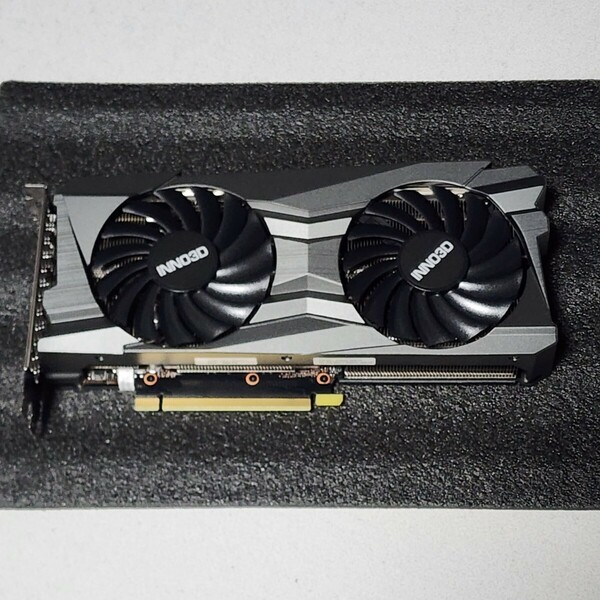 INNO3D GEFORCE RTX3050 TWIN X2 OC 8GB GDDR6 動作確認済み PCパーツ グラフィックカード PCIExpress