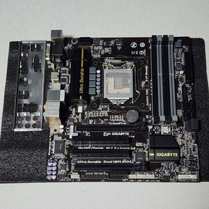 GIGABYTE GA-Z87M-D3H IOパネル付属 LGA1150 MicroATXマザーボード 第4世代CPU対応 最新Bios 動作確認済み PCパーツ