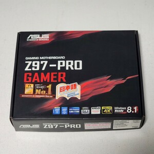 ASUS Z97-PRO GAMER IOパネル付属 LGA1150 ATXマザーボード 第4・5世代CPU対応 最新Bios 動作確認済 PCパーツ