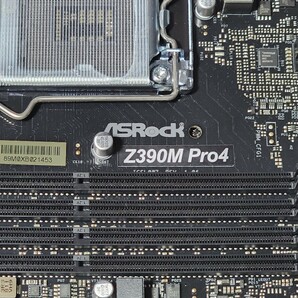 ASRock Z390M Pro4 IOパネル付属 LGA1151 MicroATXマザーボード 第8・9世代CPU対応 最新Bios 動作確認済 PCパーツ (3)の画像2