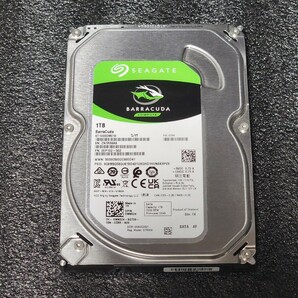 【送料無料】SEAGATE BARRACUDA ST1000DM010-2EP102 1TB 3.5インチ内蔵HDD 2021年製 フォーマット済み 正常品 PCパーツ 動作確認済の画像1