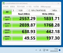 KYSSD K200 512GB NVMe SSD フォーマット済み PCパーツ M.2 2280 動作確認済み 480GB 500GB_画像5