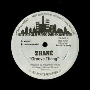 試聴 Zhane - Groove Thang [12inch] Urban Classic Records US 1994 R&B