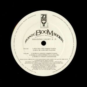 試聴 Sonic Boom Society - Shading Light E.P. [12inch] Zippy ITA 1994 House