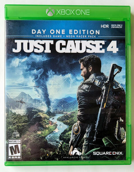 ジャストコーズ4 [+ダウンロードコード未使用 ] JUST CAUSE 4 Day One Edition incl. DLC 北米版 ★ XBOX ONE / SERIES X