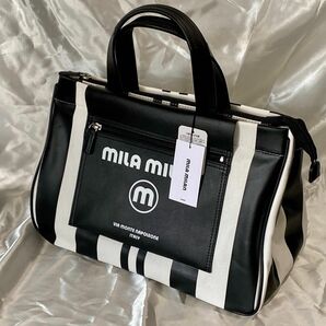 【新品 送料無料】mila milan ミラ・ミラン ミーチョ トートバッグ A4 定価¥19800