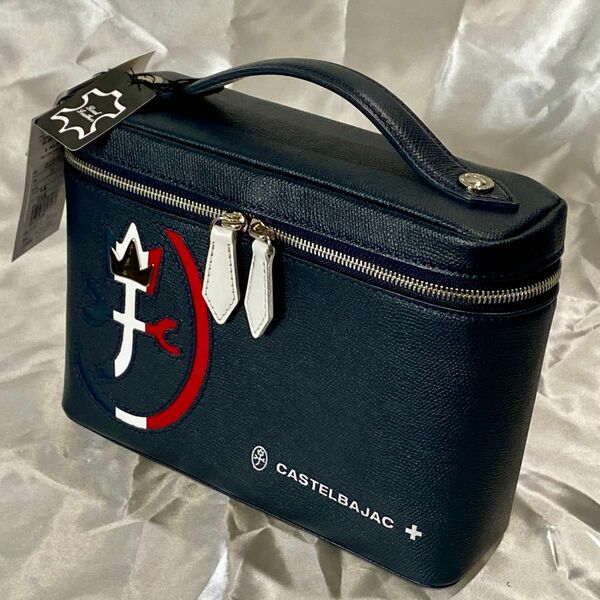 【新品 送料無料】CASTELBAJAC カステルバジャック バニティバッグ カルネ CARNET 定価¥29700