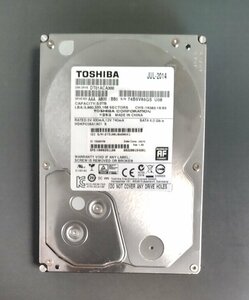 東芝 3TB HDD　DT01ACA300 3.5インチ 7200RPM　中古品　正常表示 使用時間3082h