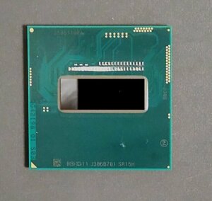 Intel Core i7-4700MQ 2.5GHz 4コア8スレッド SR15H 動作確認済 主にノートPC用