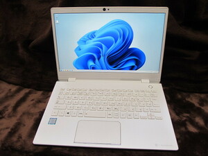 Dynabook　G83　第8世代　i5　8250U　顔認証　人気のホワイトモデル！