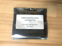 MSX用RAM増設カートリッジ基板（64KB実装済、カートリッジケースなし）_画像2