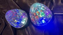 トラック デコトラ LED サイドマーカー 24v マーカーランプ レインボー 激しく色が変わる　バージョン　軽トラ など12v車の方連絡ください_画像4