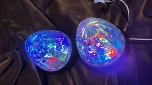 トラック デコトラ LED サイドマーカー 24v マーカーランプ レインボー 激しく色が変わる　バージョン　軽トラ など12v車の方連絡ください