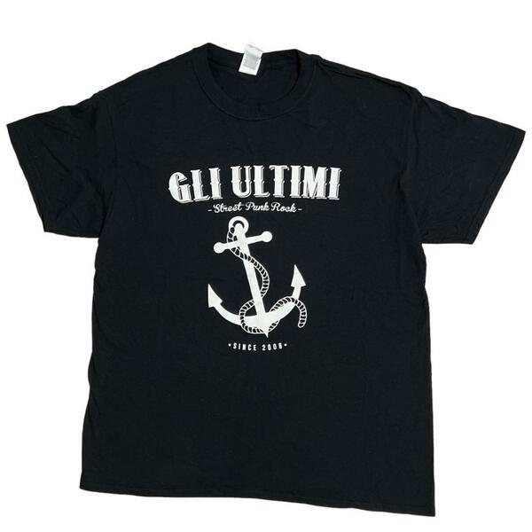 半袖バンドTシャツ GLI ULTIMI パンク ロックT バンT w90 L相当