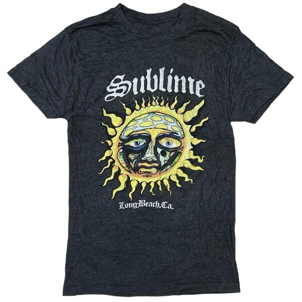 SUBLIME 半袖バンドTシャツ LONG BEACH 太陽 バンT a99 S相当