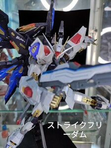 メタルビルド　似　ストライクフリーダム　ガンプラ　塗装完成品　ガンダム　プラモデル　完成品