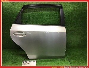 【送料無料】ZVW41W プリウスα Gツーリング 前期 純正 右 リア ドア ASSY 1F7/シルバー 67003-47100