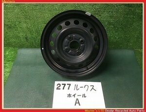 【送料無料】B44A ルークス X HV 純正 スチールホイール 14×4.5J 4穴-100 黒 1本のみA 40300-6A02F