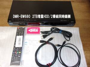 ◆動作品/パナソニック/DMR-BW680（HDD2TB増量換装）ブルーレイレコーダー