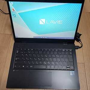 1円～ 送料無料! ほぼ新品 LAVIE Smart HM パールブラック 軽量ノートPC PC-SN212SADG-C