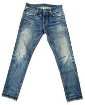 DENIM＆SUPPLYデニムアンドサプライラルフローレン▼テーパードデニム▼ダメージ加工▼30インチ▼ウエスト約84㎝_画像2